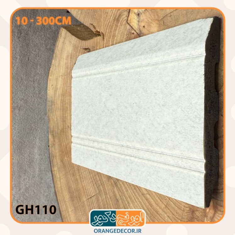 قرنیز پی وی سی طرح چوب