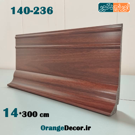 قرنیز طرح چوب ۱۴ سانت