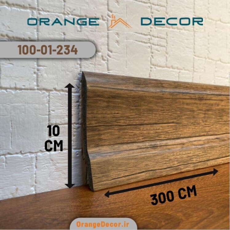 قیمت قرنیز pvc طرح چوب