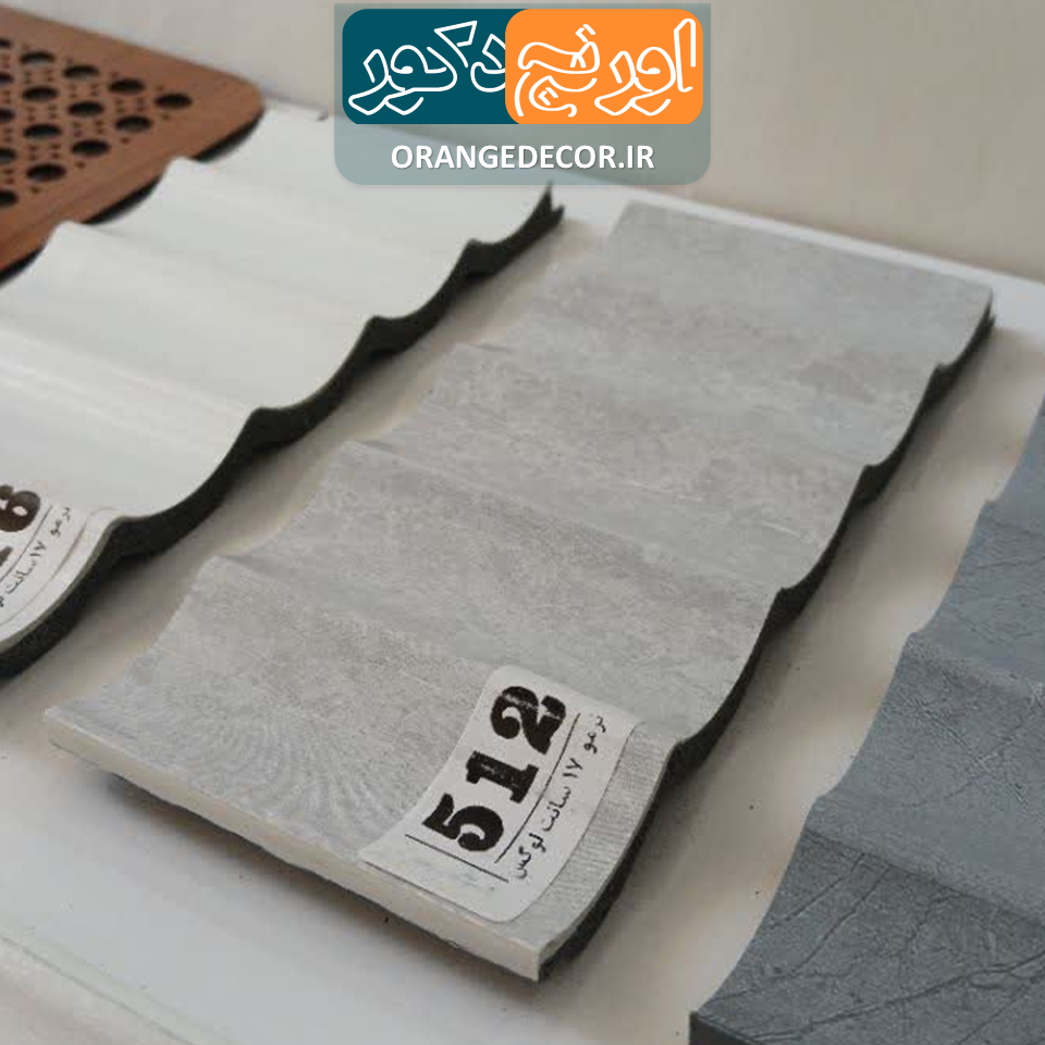  دیوارپوش پی وی سی طوسی 