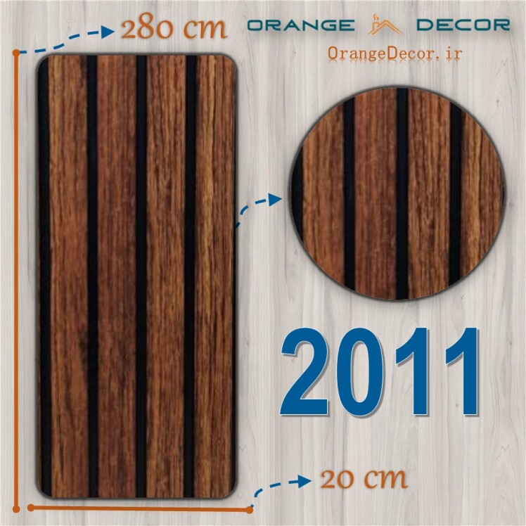 دیوارپوش PVC طرح چوب