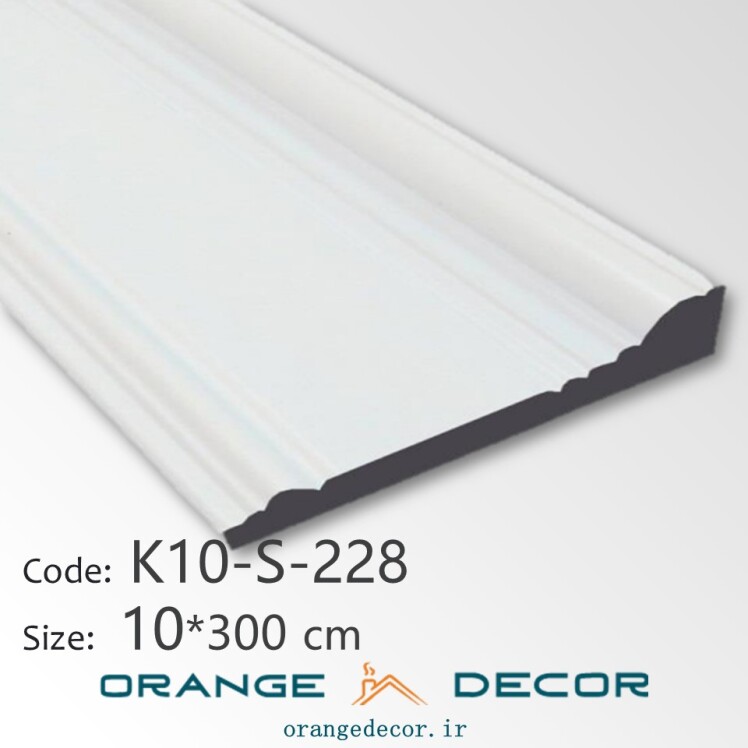 قرنیز سفید pvc