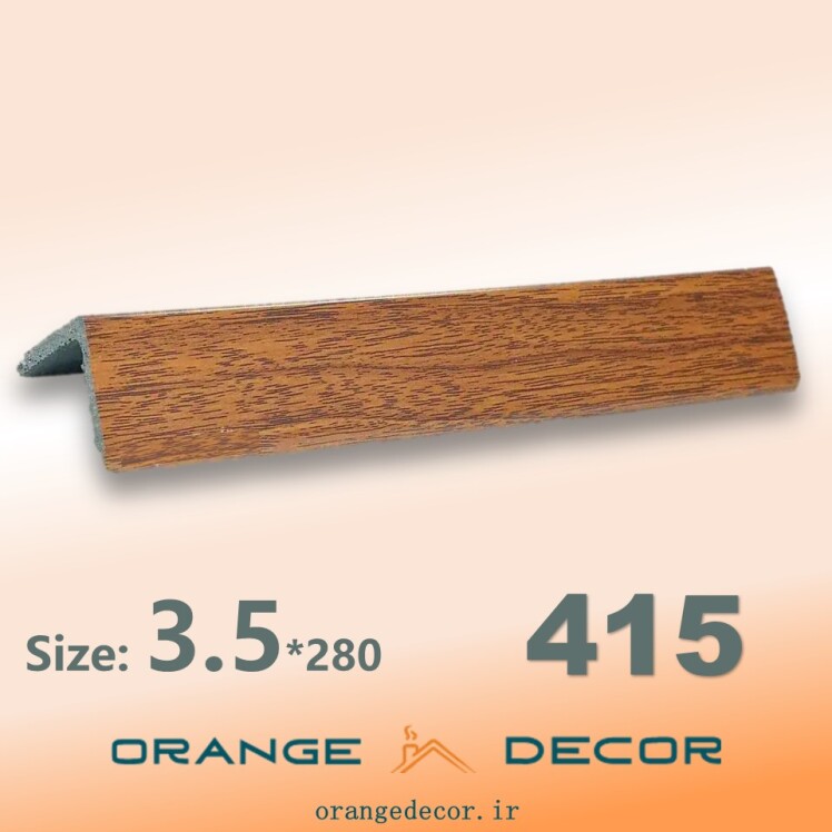 قرنیز pvc طرح چوب