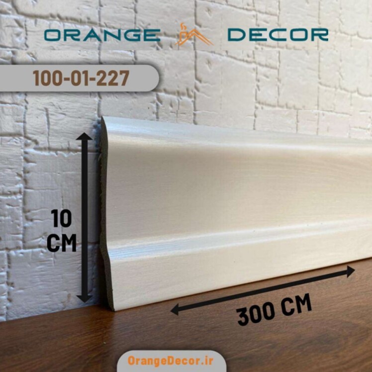 قیمت قرنیز PVC سفید