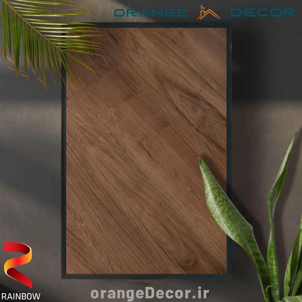  قیمت پارکت رینبو کد Red Wood 