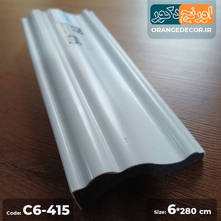 قرنیز دکوراتیو پی وی سی 6 سانتی