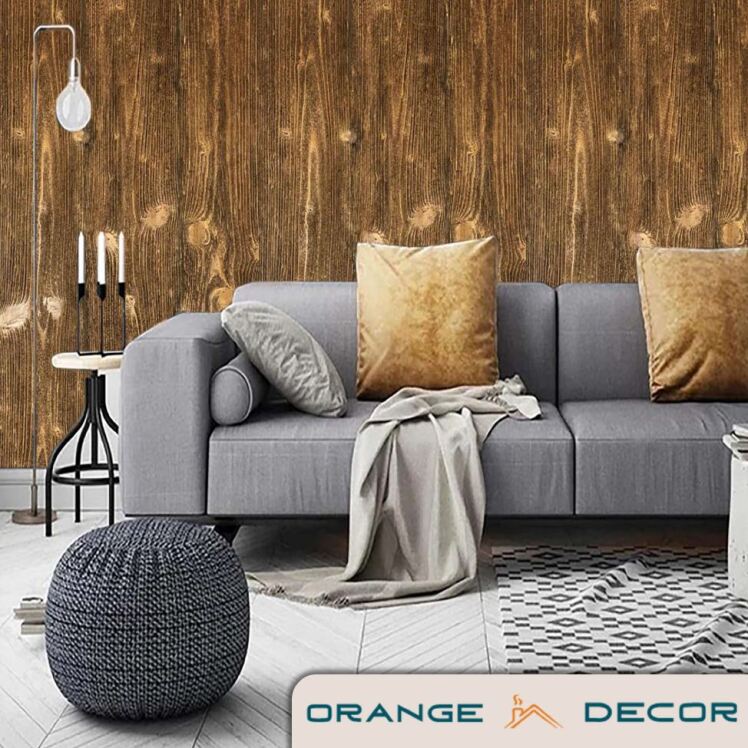 دیوارپوش طرح چوب