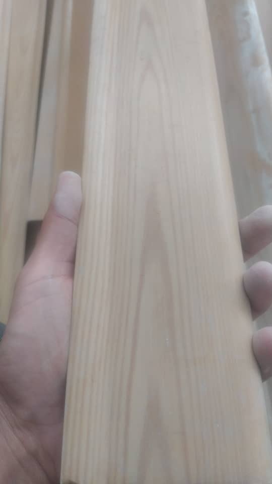 قرنیز داکتی مدرن طرح چوب جنس PVC کد AB2
