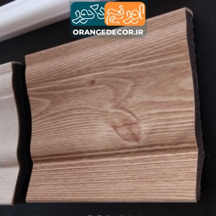 قرنیز طرح چوب 9 سانت